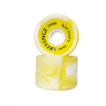 Roda Revenge 70mm 70A Amarela/Branca